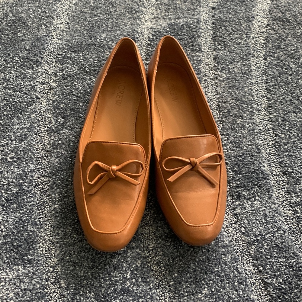 J crew Women’s bow loafers size 7.5